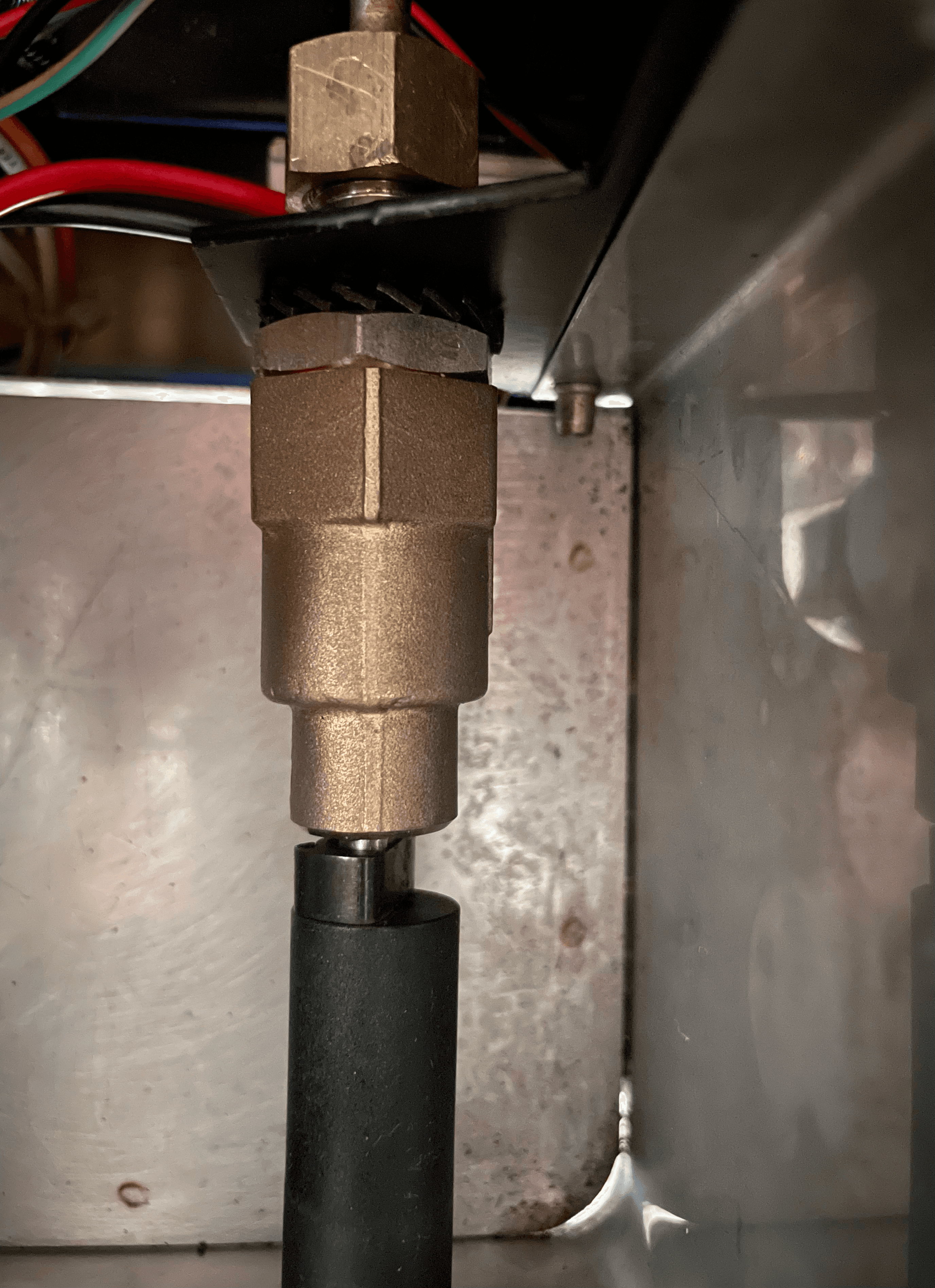 Braided hose without bend